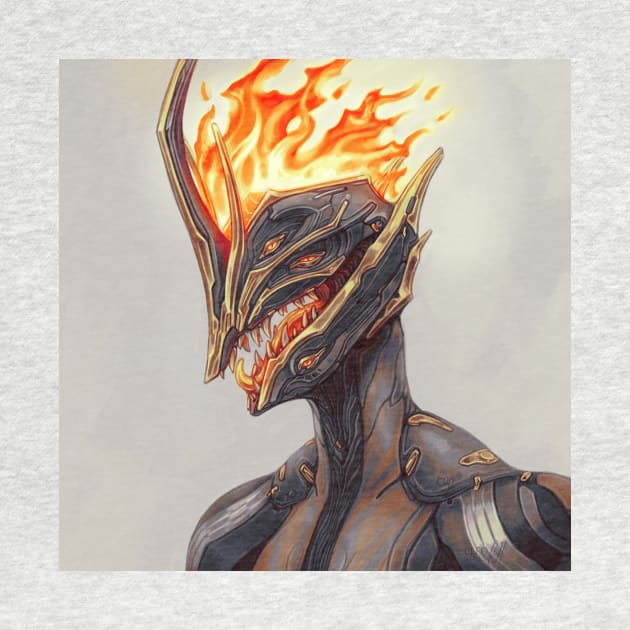 Toothy Ember, Warframe by Cleo Naturin